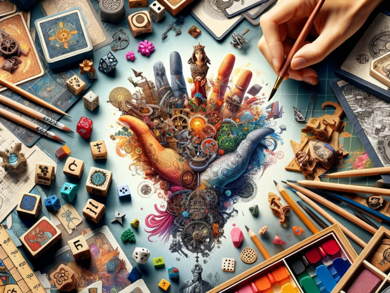 Arte y Diseño en los Juegos de Mesa