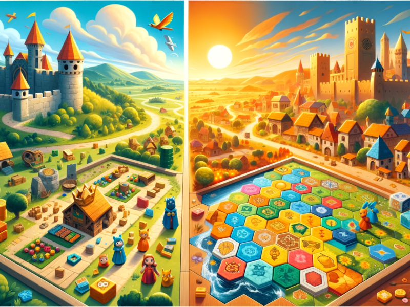 catan kids y carcassonne juegos para niños