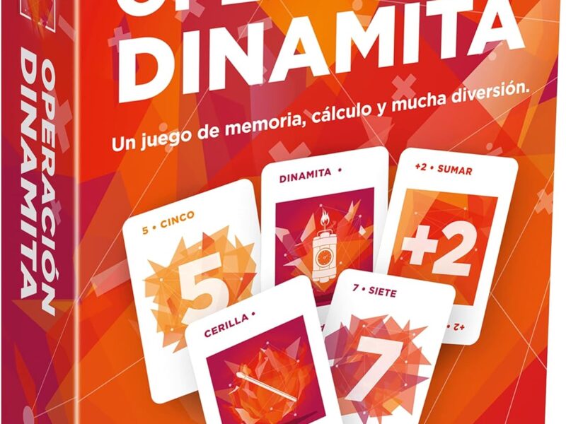 operacion dinamita cartas juego de mesa