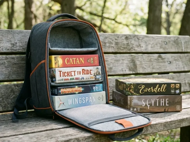Fundas y mochilas para transportar juegos de mesa
