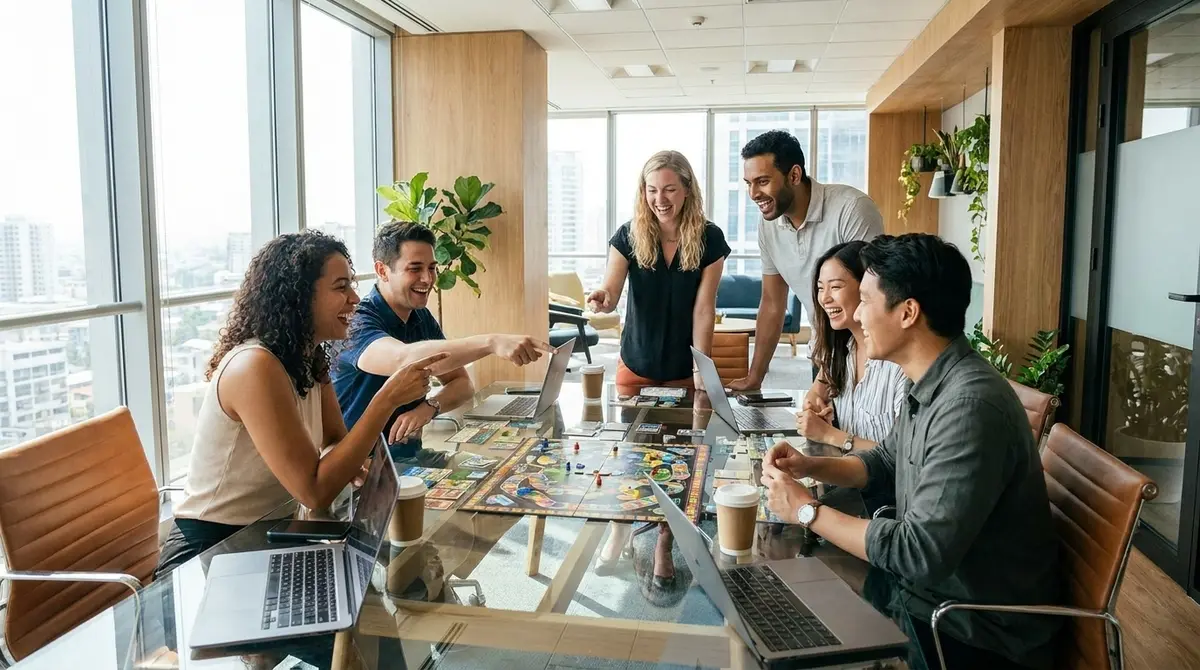 Juegos de mesa para team building en la oficina: guía práctica